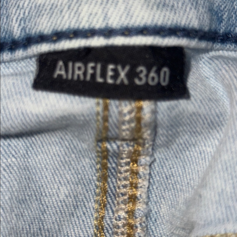 Men’s American Eagle Distressed Airflex 360 Skinny Jeans - Picture 8 of 9